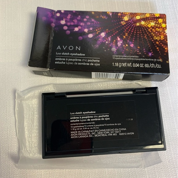 Avon Special Edition luxe clutch eyeshadow, 10 eyeshadows, New In Package - Picture 5 of 7